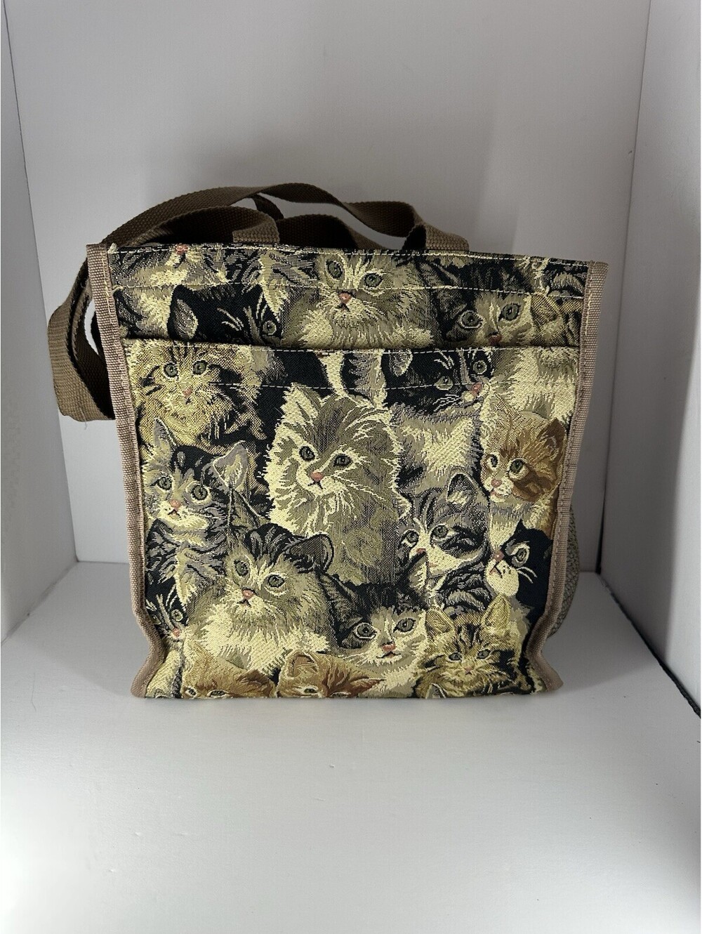 Signare Tapestry Pet Cat Shoulder Bag Travel Work Tote Bags